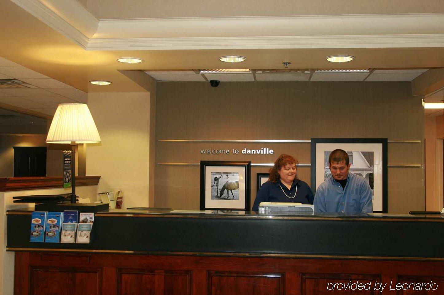 Hampton Inn Danville Interior foto